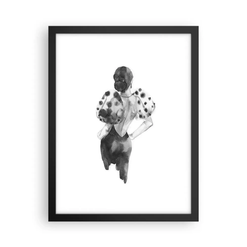 Plakat w czarnej ramie - Przeszła tuż obok - 30x40 cm