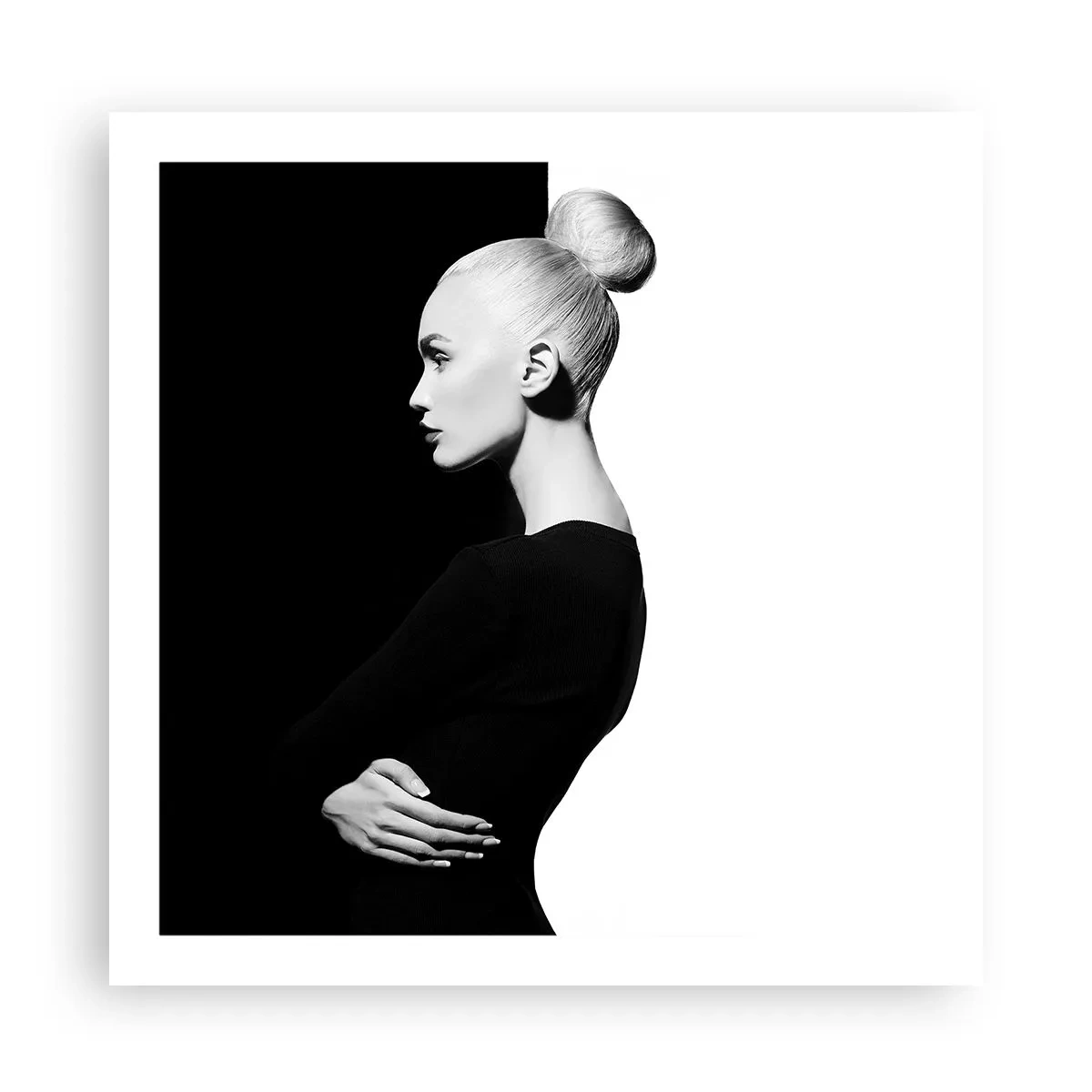 Plakat - Po prostu kobieta - 60x60 cm