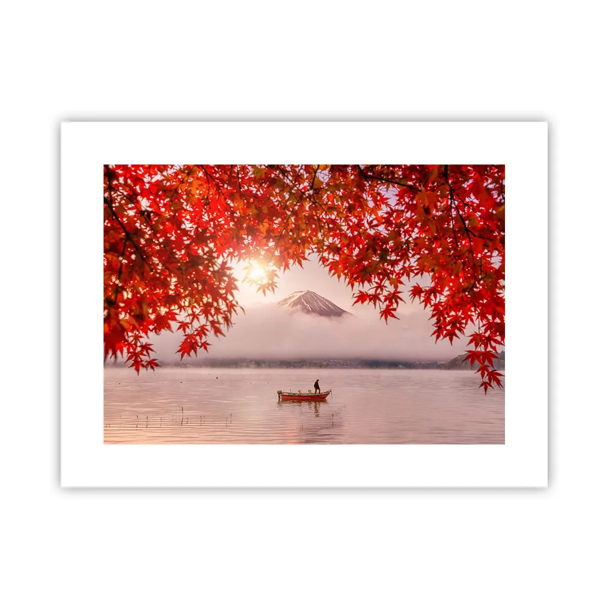 Plakat - W japońskim klimacie - 40x30 cm