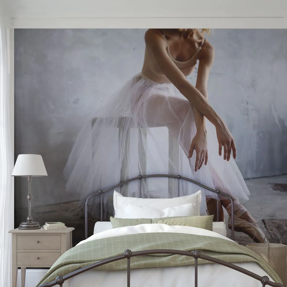 Fototapeta Standard Eco - Zanim zabłysną światła rampy - Baletnica, Balet, Taniec - 450x315 cm