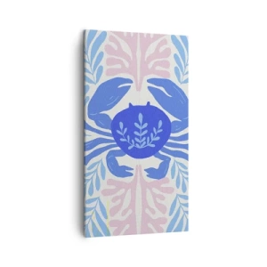 Obraz na płótnie - Jak morski kwiat - 45x80 cm