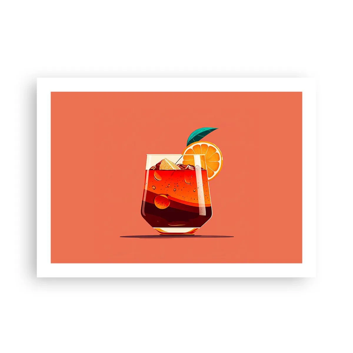 Plakat - Letnie orzeźwienie - 70x50 cm
