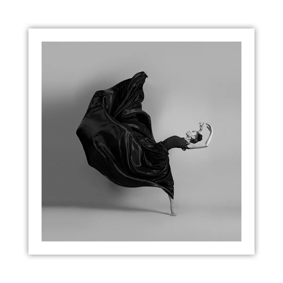 Plakat - Uskrzydlona muzyką - 60x60 cm