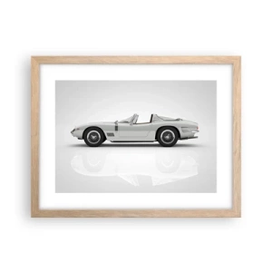 Plakat w ramie jasny dąb - Obietnica zabawy - 40x30 cm