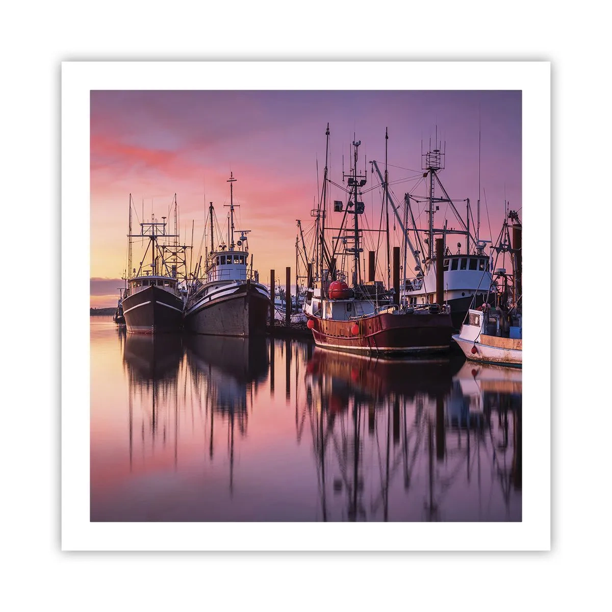 Plakat - Przed kolejnym dniem - 60x60 cm