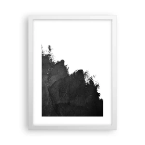 Plakat w białej ramie - Żywioły: ziemia - 30x40 cm