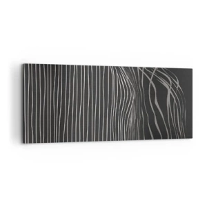 Obraz na płótnie - Rytm i akcent - 100x40 cm