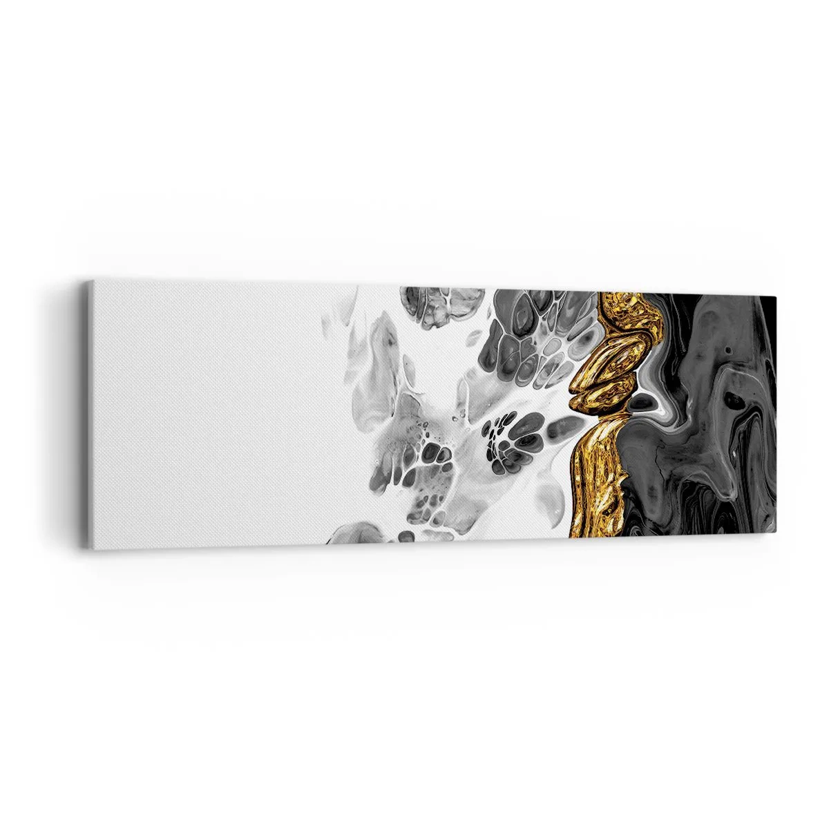 Obraz na płótnie - Kompozycja organiczna - 90x30 cm