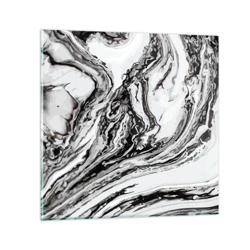 Obraz na szkle - Na poczatku był chaos - 30x30 cm