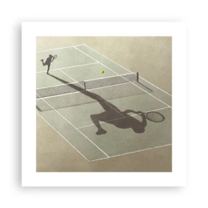 Plakat - Pokonać siebie - 40x40 cm