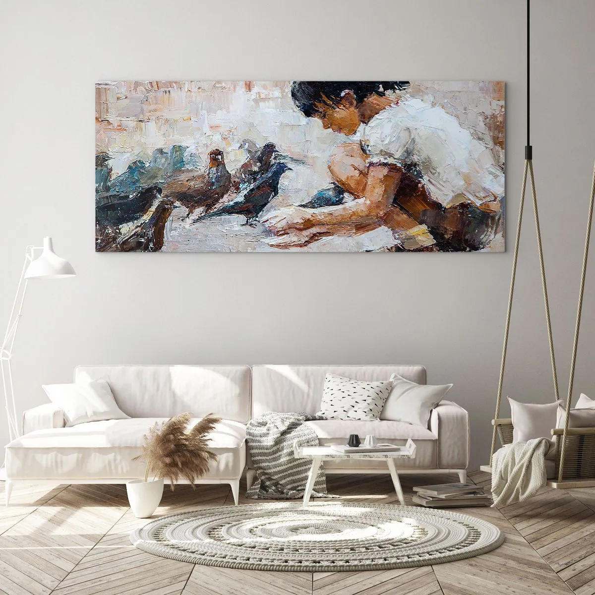 Obraz na szkle - Maluczcy i najmilsi - 100x40 cm