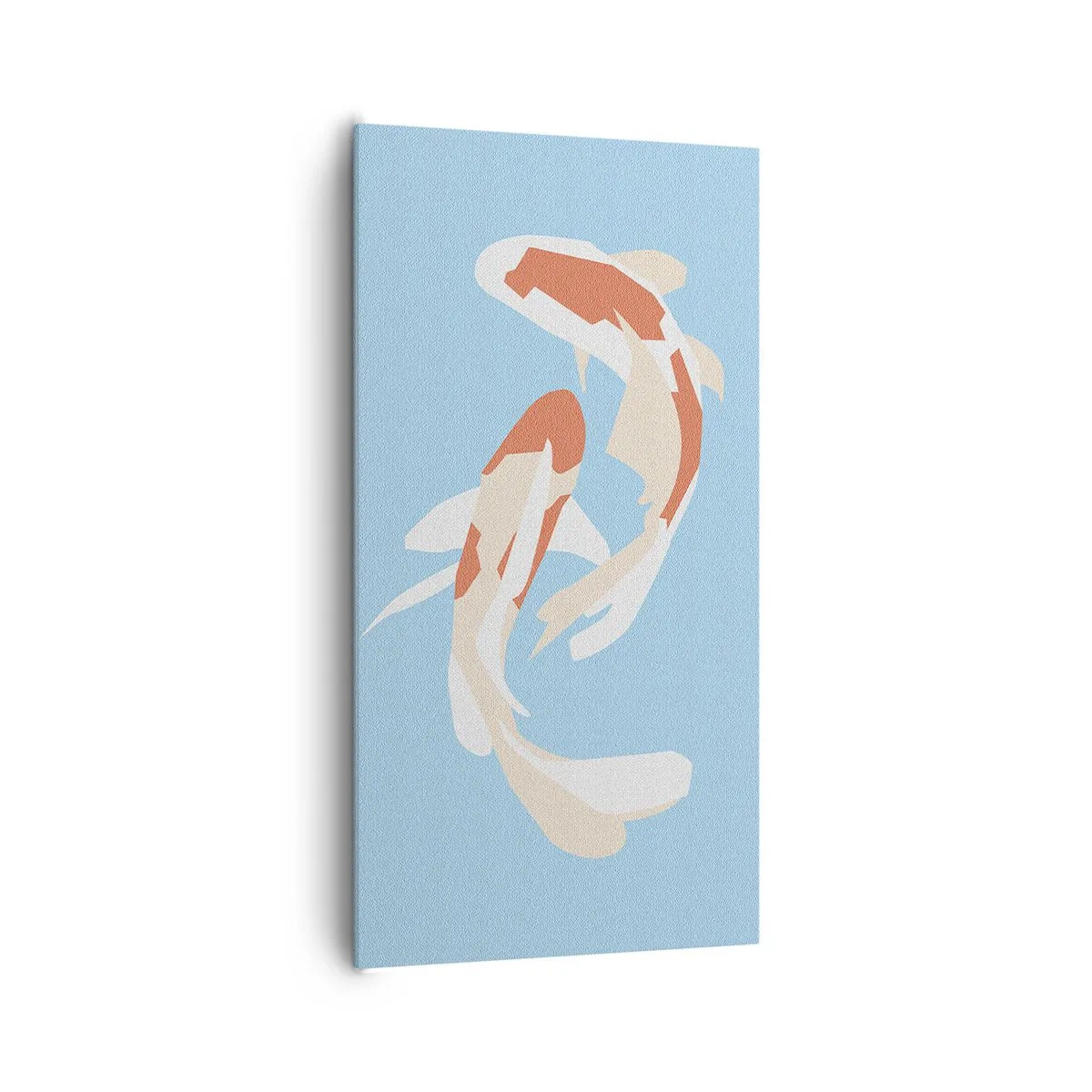 Obraz na płótnie - Pływanie synchroniczne spontaniczne - 65x120 cm