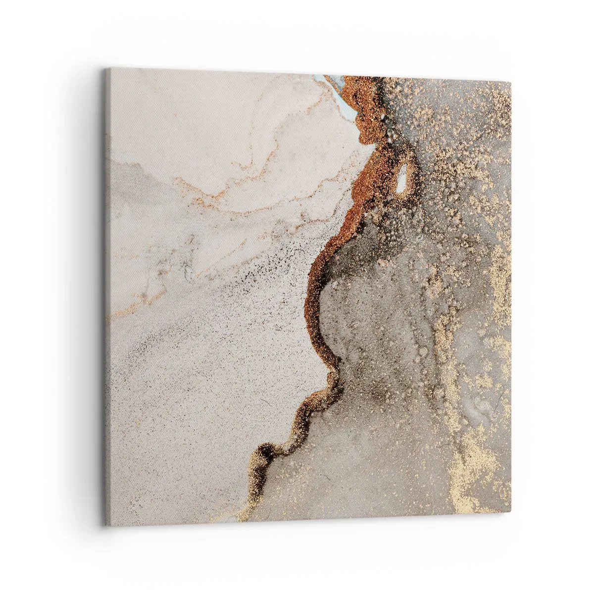 Obraz na płótnie - Na granicy barw - 50x50 cm