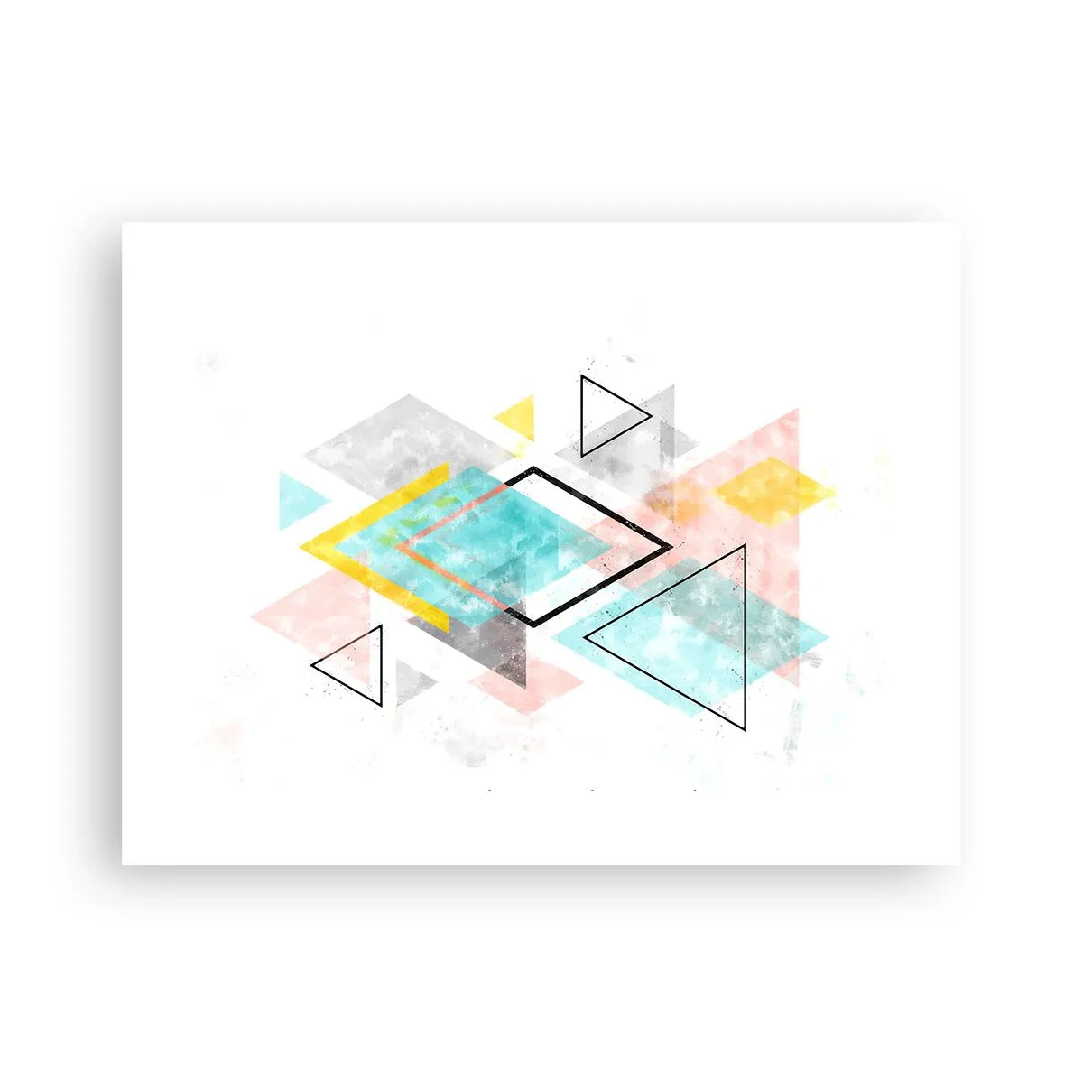 Plakat - Igraszka geometryczna - 40x30 cm