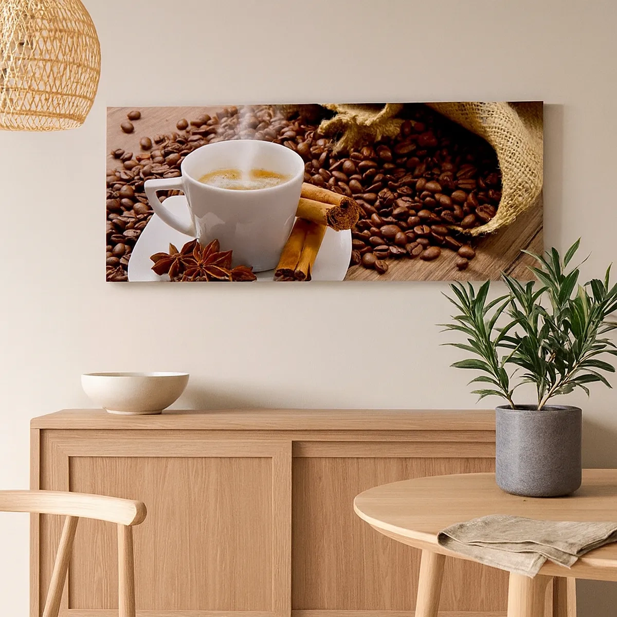 Obraz na płótnie - Korzenny smak i aromat - 30x30 cm