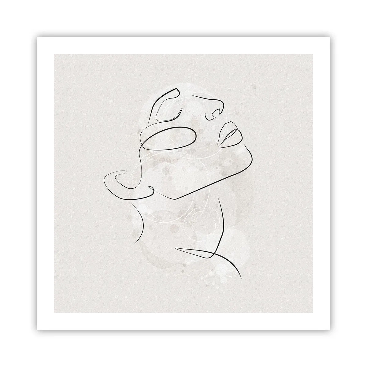 Plakat - Zarys marzenia - 60x60 cm