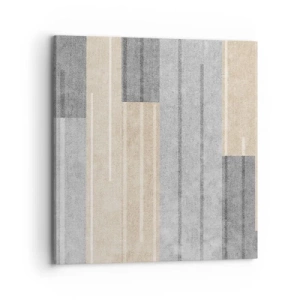 Obraz na płótnie - Kompozycja: trzymać pion - 70x70 cm