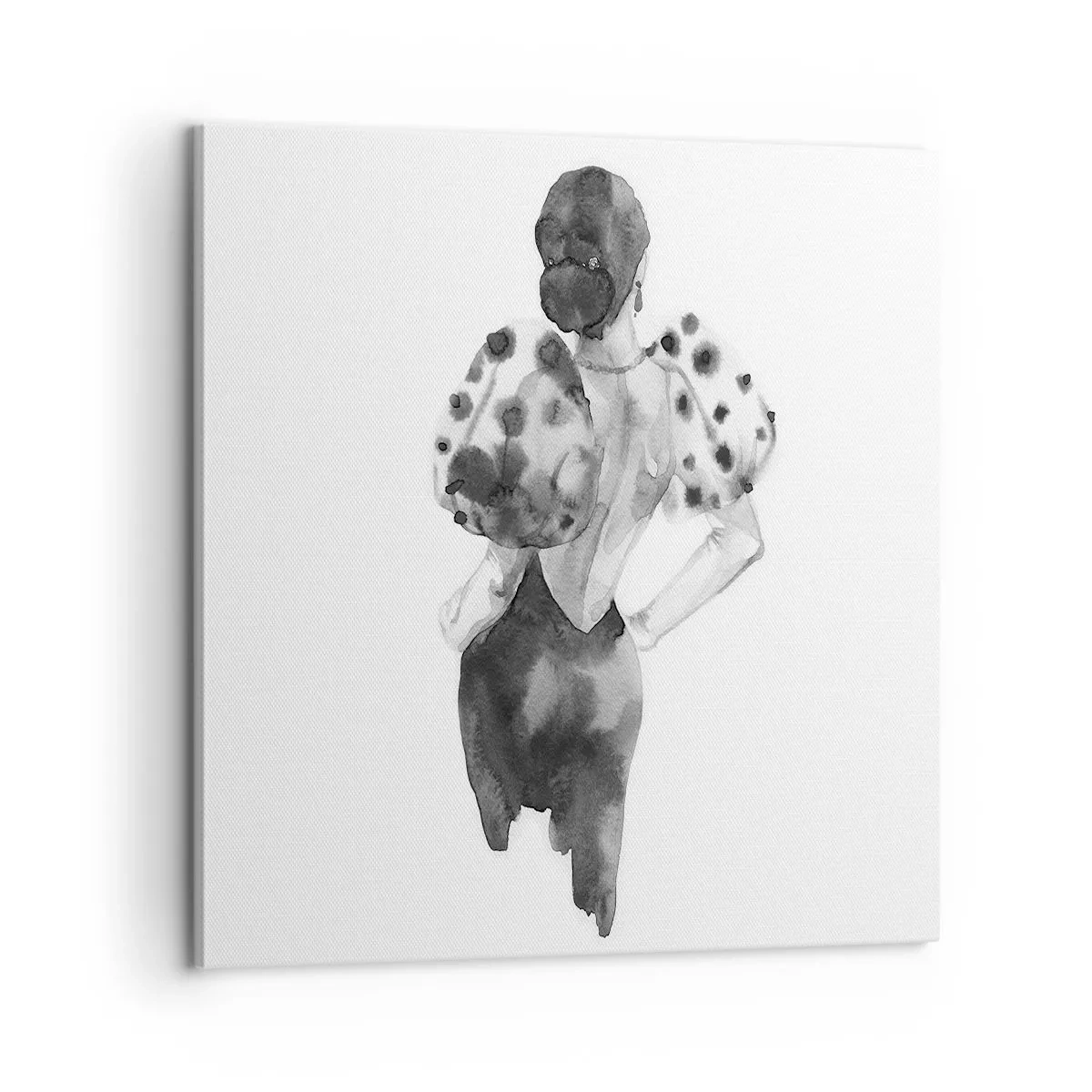 Obraz na płótnie - Przeszła tuż obok - 60x60 cm