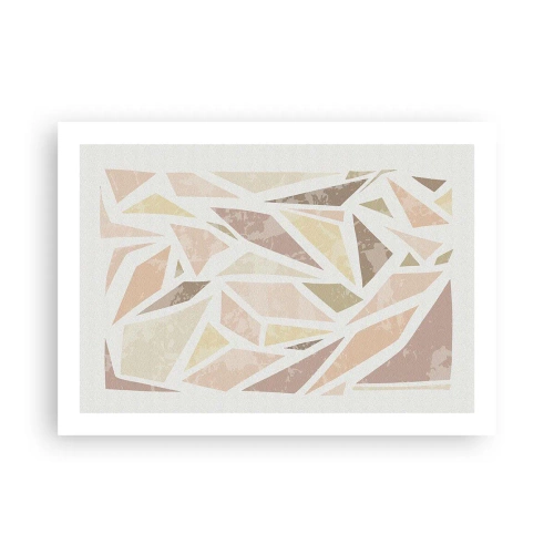 Plakat - Kompozycja witrażowa - 70x50 cm