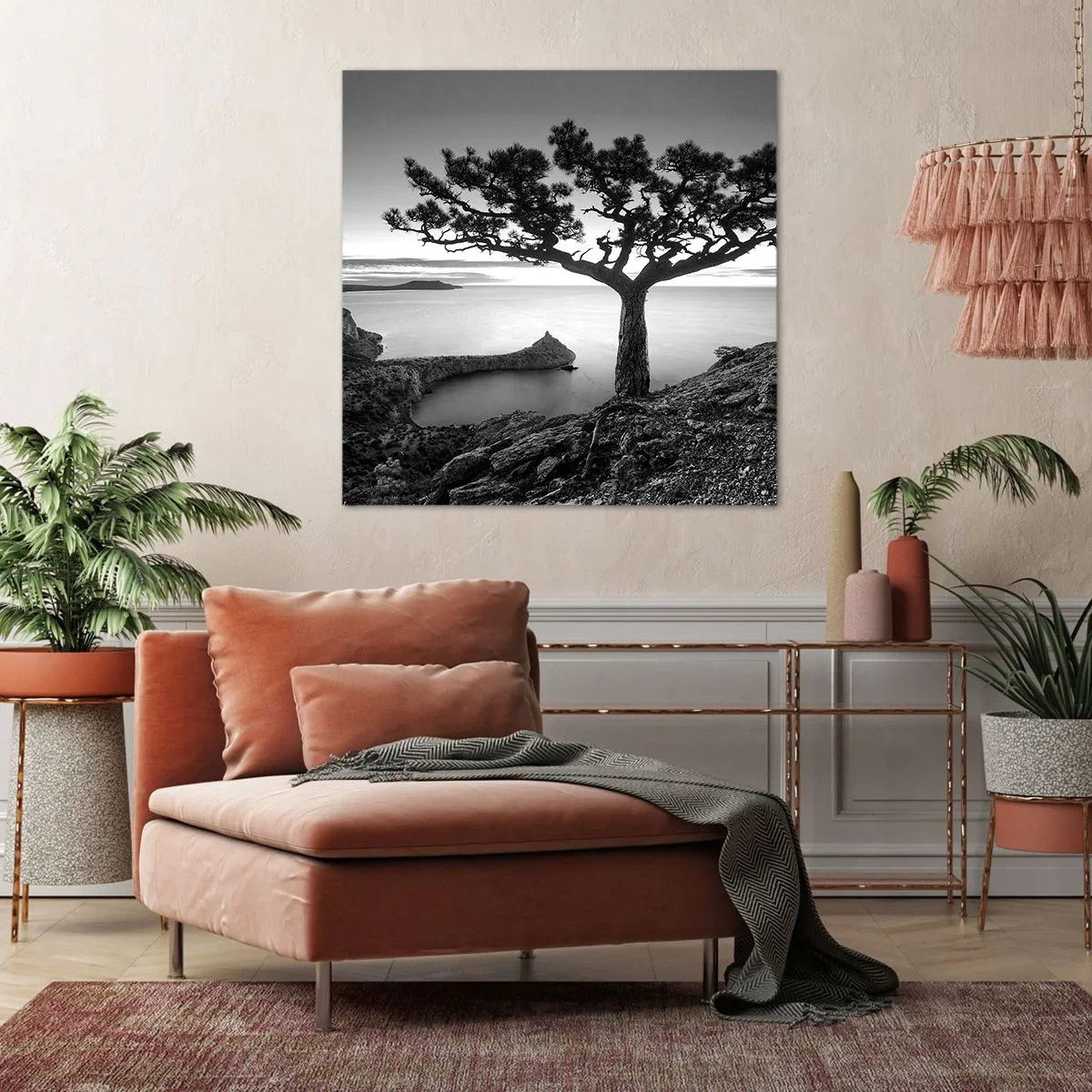 Obraz na płótnie - Spokój aż po horyzont - 70x70 cm