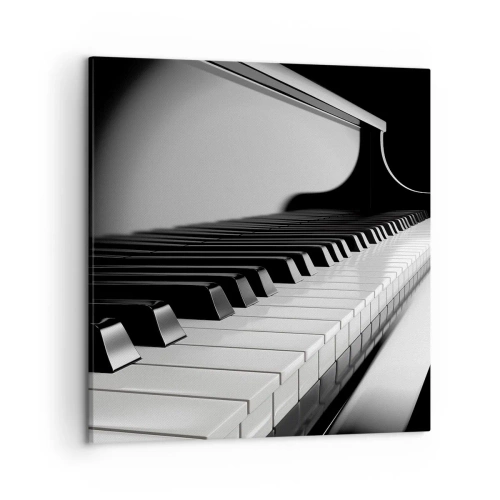 Obraz na płótnie - Harmonia kształtów i barw - 50x50 cm