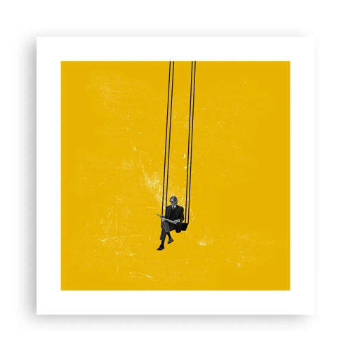 Plakat - Dzień jak co dzień - 40x40 cm