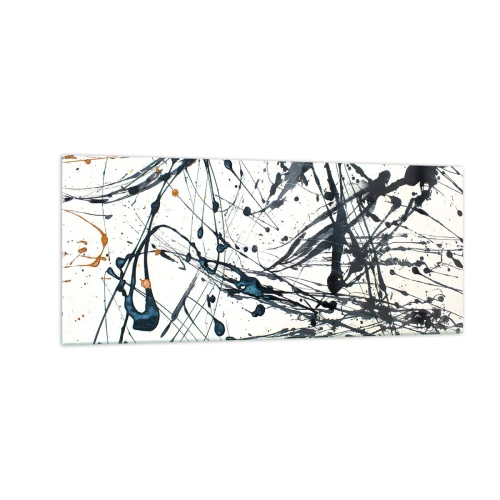 Obraz na szkle - Z sensem czy bez sensu? - 100x40 cm