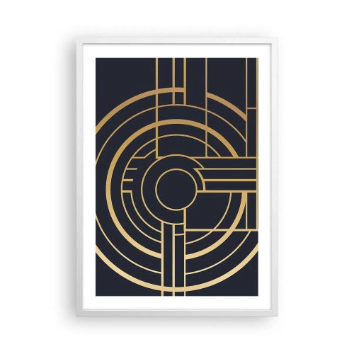 Plakat w białej ramie - Obroty rzeczy - 50x70 cm