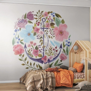 Fototapeta Samoprzylepna Deluxe Sticker - Dobry sen żeglarza - Kotwica, Boho, Nadmorski - 300x210 cm