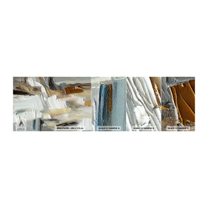 Fototapeta Próbka Samoprzylepna Deluxe Sticker - Barwne nawarstwienia - Sztuka, Farba, Malarstwo - 100x30 cm