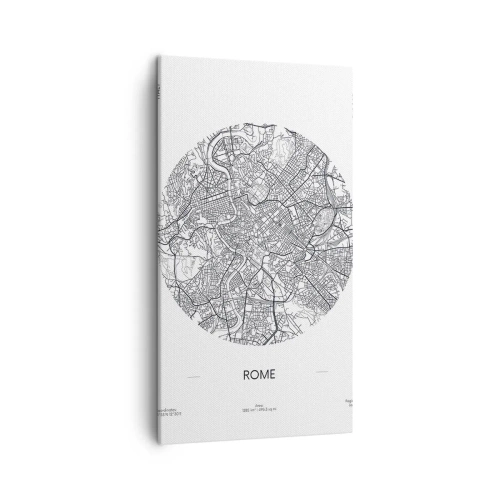 Obraz na płótnie - Anatomia Rzymu - 45x80 cm