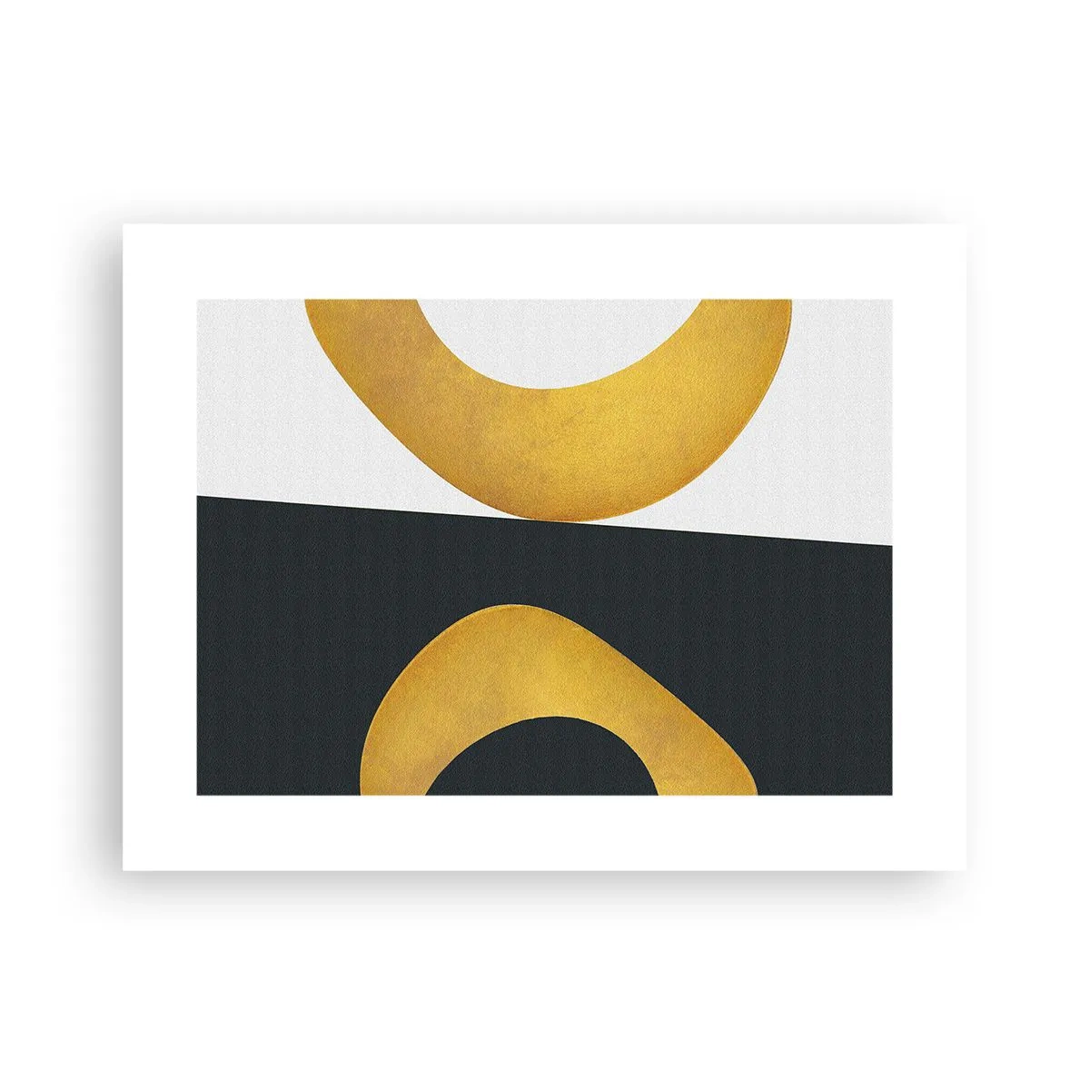 Plakat - Po pierwsze: złoto - 40x30 cm