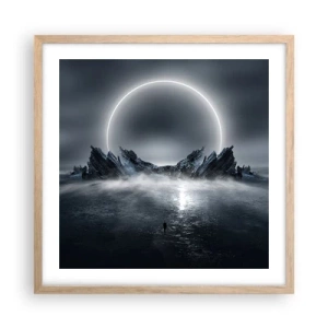 Plakat w ramie jasny dąb - Finał opowieści - 50x50 cm