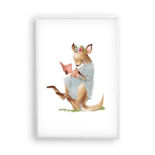 Plakat w białej ramie - Poczytaj mi, mamo - 61x91 cm