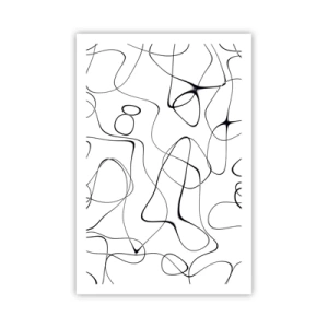 Plakat - Ścieżki życia, koleje losu - 61x91 cm