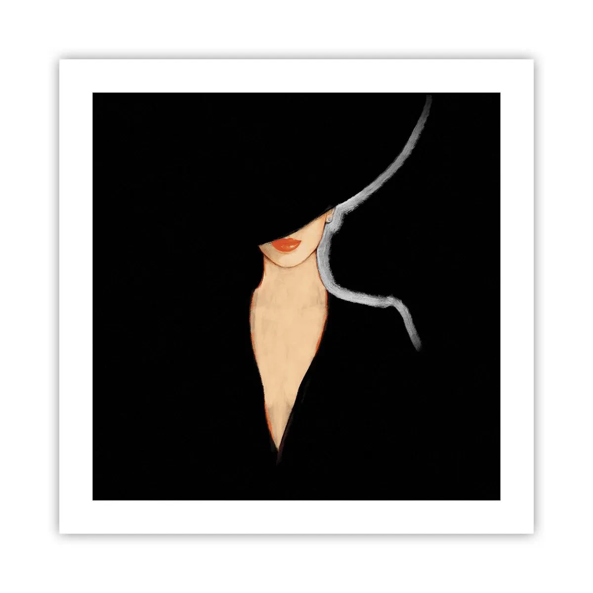 Plakat - Elegancja i styl - 50x50 cm