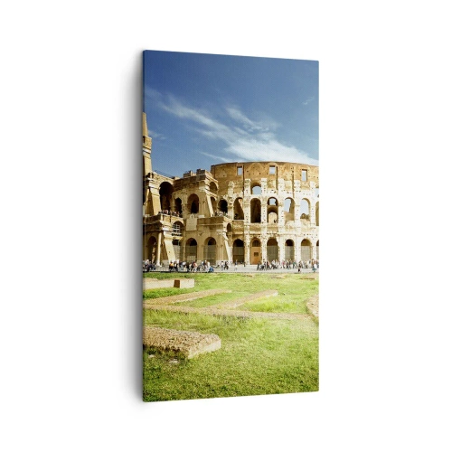 Obraz na płótnie - Jeszcze słychać szczęk broni - 45x80 cm