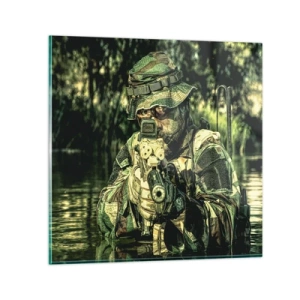 Obraz na szkle - Najlepszy z najlepszych - 50x50 cm