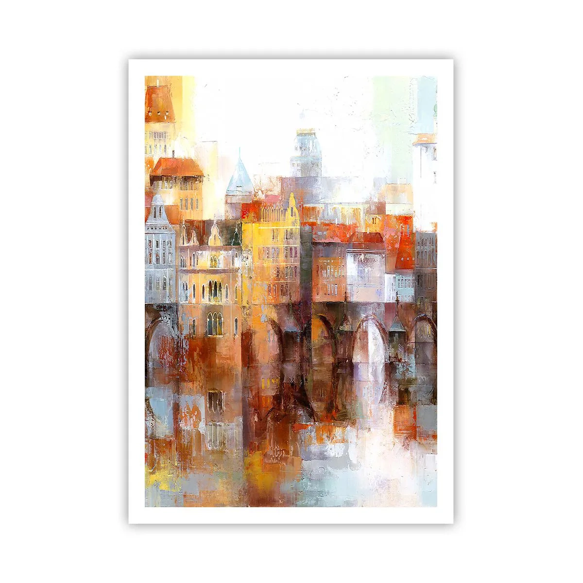 Plakat - Pod mostem też pięknie - 70x100 cm