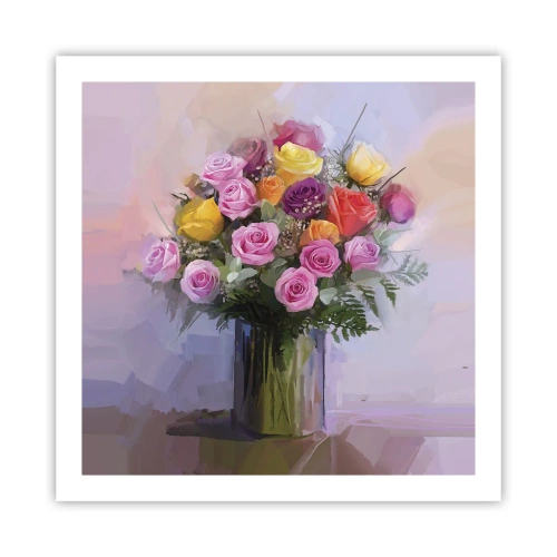 Plakat - Zatrzymane piękno - 60x60 cm