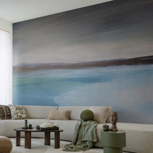 Fototapeta Premium Canvas - Pejzaż horyzontalny - Morze, Sztuka, Plaża - 250x175 cm