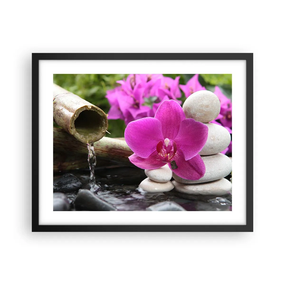 Plakat w czarnej ramie - Już odpoczywasz - 50x40 cm