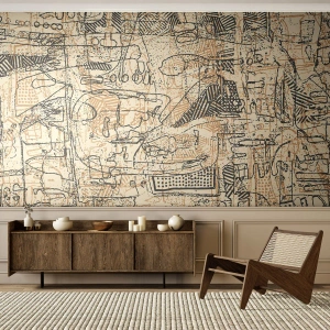 Fototapeta Premium Canvas - Czeka na rozszyfrowanie - Grafika, Sztuka, Abstrakcja - 150x105 cm