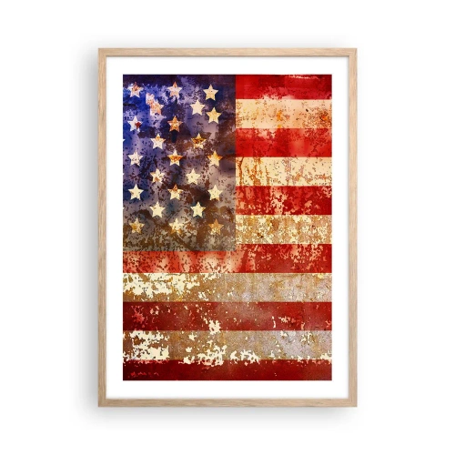 Plakat w ramie jasny dąb - Chwała nie przemija - 50x70 cm