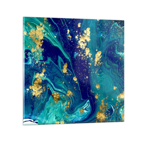Obraz na szkle - Płatki słońca - 30x30 cm