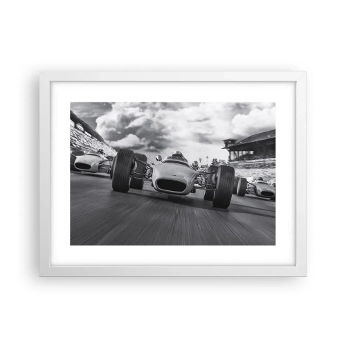 Plakat w białej ramie - Jest moc! - 40x30 cm