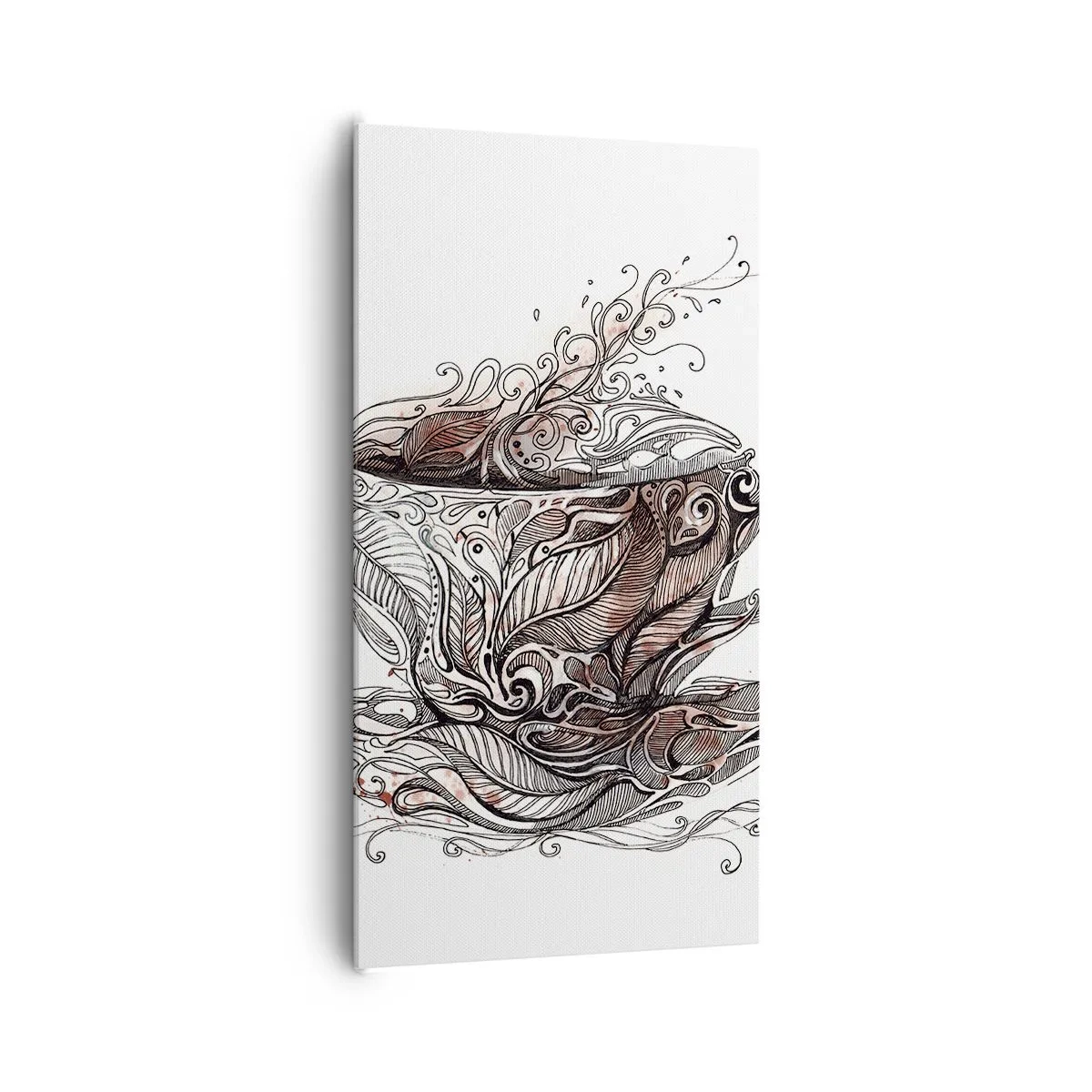 Obraz na płótnie - Herbata dobra na wszystko - 65x120 cm