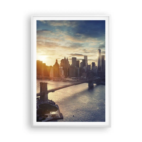 Plakat w białej ramie - Pomnik kultury Zachodu - 70x100 cm