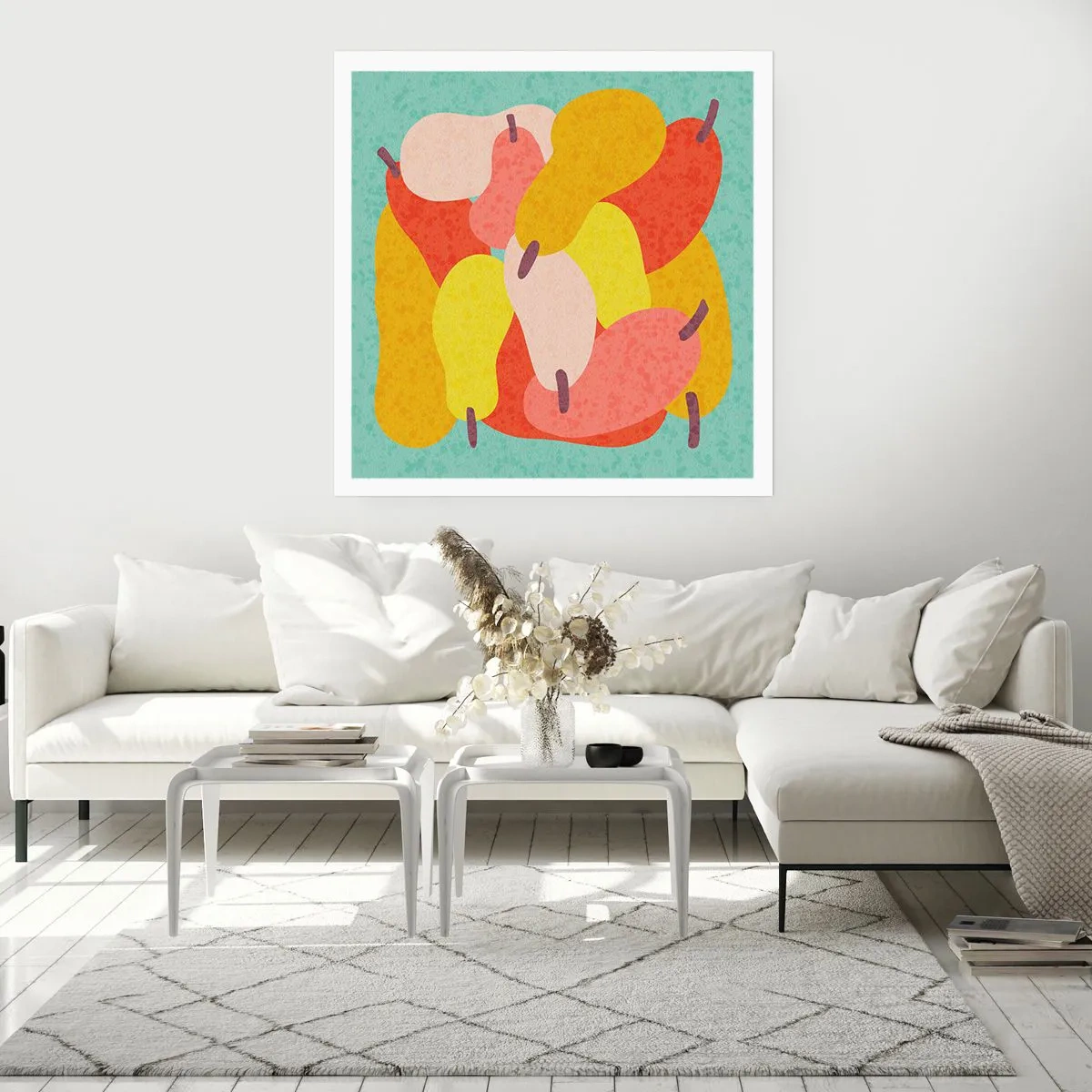 Plakat - Spróbuj letniego słońca - 50x50 cm