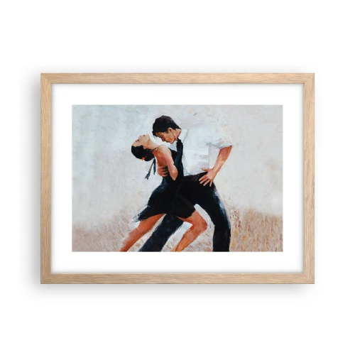 Plakat w ramie jasny dąb - Tango mych marzeń i snów - 40x30 cm
